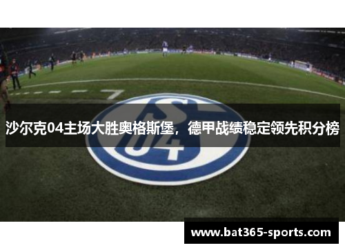 沙尔克04主场大胜奥格斯堡，德甲战绩稳定领先积分榜